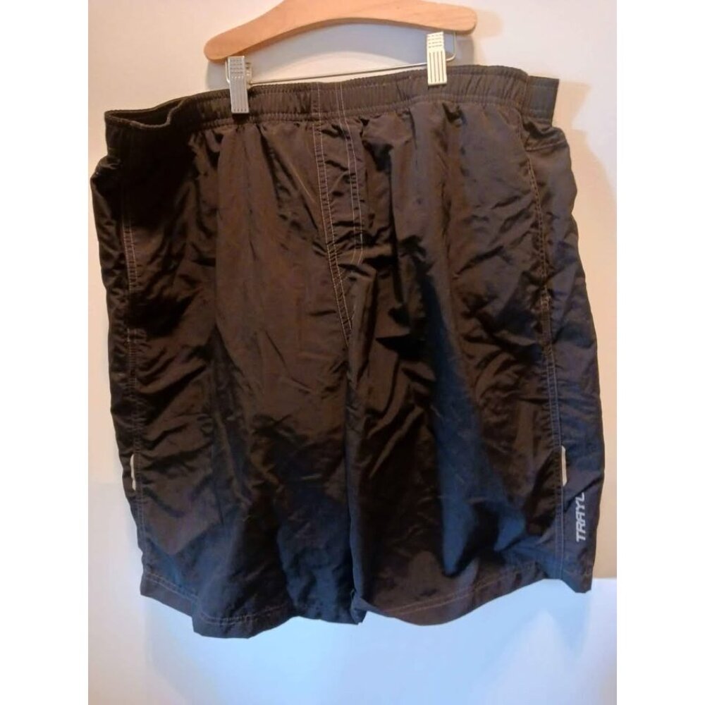 Trayl Mens XL Black Cycling Shorts